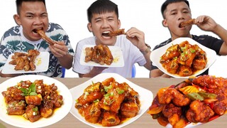 Hưng Troll | Thử Thách Người Cuối Cùng Ngừng Ăn Sườn Sào Chua Ngọt Thắng Nhận 500$