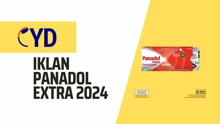 Iklan Panadol Extra 2024