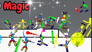 Supreme duelist stickman magic show