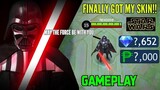 HOW MUCH DIAMONDS DID I SPEND FOR DARTH VADER? (ARGUS SKIN) | STAR WARS MLBB EVENT