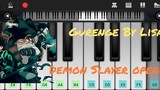 Kimetsu No Yaiba Opening Song||Gurenge by LiSa||Perfect piano App