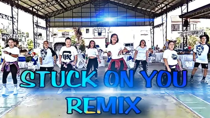 STUCK ON YOU - Dj Altamar | Remix | Dance fitness | B& k tv Ft Stepkrew Girls