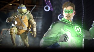 NINJA RÙA (LEONARDO) vs GREEN LANTERN // CAPTAIN COLD || INJUSTICE 2