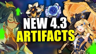 Version 4.3 NEW ARTIFACTS FOR GEO AND HEALERS - Genshin Impact