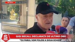 Gigi Becali SI-A FACUT CALCULELE dupa Sparta Praga - FCSB 1-1