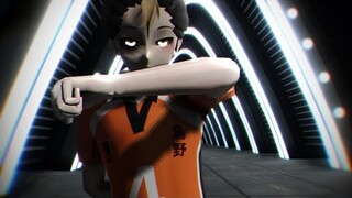 [MMD x Haikyuu] Bad Romance - Nishinoya