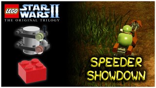 LEGO Star Wars II: The Original Trilogy | SPEEDER SHOWDOWN - Minikits & Red Power Brick