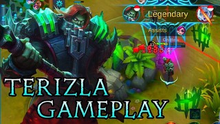 New Hero Terizla Gameplay - Mobile Legends Bang Bang