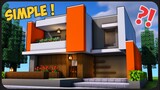 Cara Membuat Rumah Modern Perumahan Simple ! || Minecraft Modern Pt.66