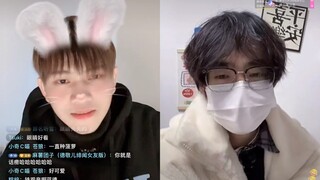 بيبي لاند وشياومين ظهرا معًا في بث مباشر بمناسبة رأس السنة بعد غياب طويل، لكن شياومين كان متعبًا جدً