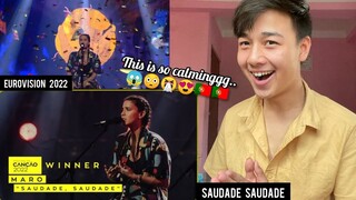MARO - Saudade Saudade - Portugal 🇵🇹 - National Final Performance - Eurovision 2022 | REACTION