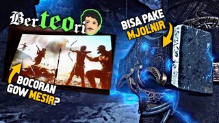 KONSPIRASI GOD OF WAR RAGNAROK, MJOLNIR, LOKI, ODIN, DAN MESIR | BerTeori