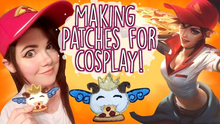How to Make Patches by Hand! | COSPLAY TUTORIAL | PIZZA DELIVERY SIVIR