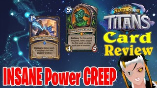 Power Creep This Set is INSANE!?! | TITANS Hearthstone Card Review