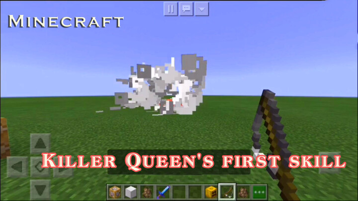 ทำพลังแรกของ Killer Queen ใน Minecraft