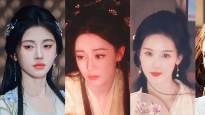 Ancient beauty! Dilireba & Chen Duling & Ju Jingyi & Zhang Jingyi shoot ancient idol state Reuters!