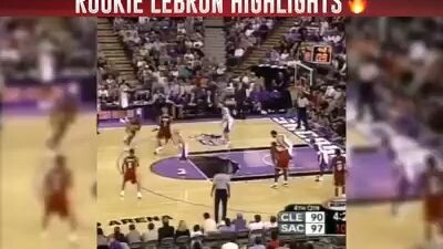 ROOKIE LEBRON HIGHLIGHTS