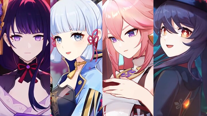 "In just 258 seconds, all the girls in Teyvat express their deepest love! Are you moved?"