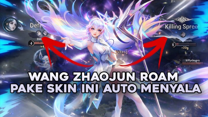 Wang Zhaoujun Roam Pake Skin Wave auto Menyala🔥 - HOK