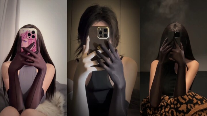 Hand stockings? Hand stockings? Hand stockings? Fashion? I suddenly feel like I'm out of fashion!
