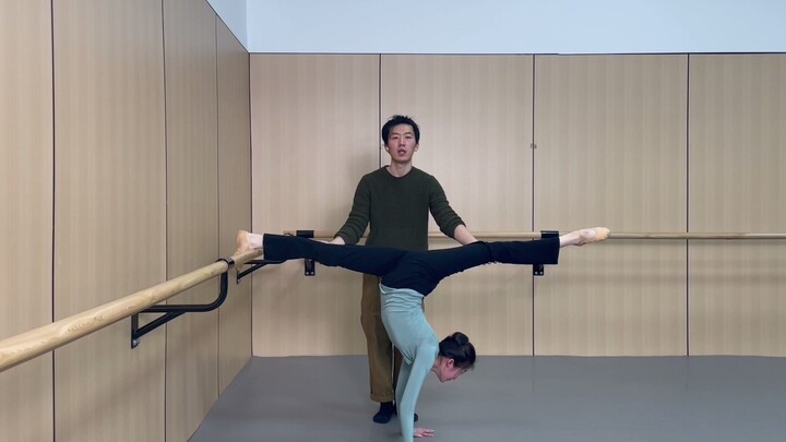 俯卧支撑教学教程2！全网最详细！倒立、虎跳、前桥前置训练！舞蹈技术技巧！中国古典舞！中国舞！民族舞！舞蹈教学！艺考！