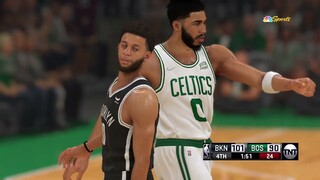 Final 4:27 WILD ENDING I Brooklyn Nets vs Boston Celtics I Game 1 of NBA Playoffs I NBA2K22