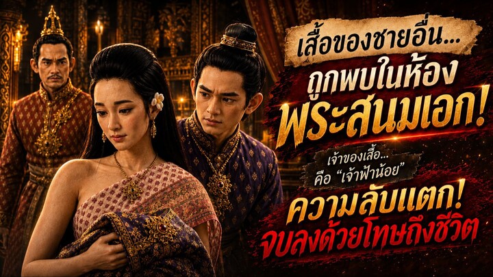 “เสื้อของเจ้าฟ้า” ถูกพบในห้องพระสนม…แล้วความลับทั้งวังก็แตก #history
