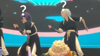 There were many accidents on stage, but the performance was well received by the audience. You are G