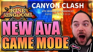 New Game Mode - Canyon Clash! [alliance vs alliance] Rise of Kingdoms
