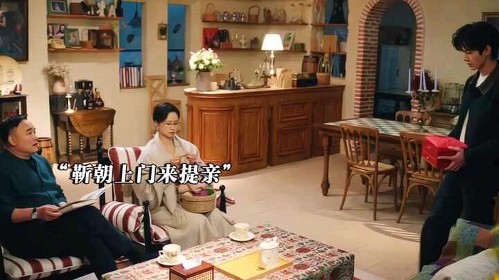 Jin Chao comes to the door to propose—Mom nods in agreement!