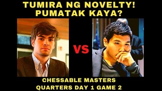 NAGEXPERIMENT! AYUN TAPOS IN 19 MOVES! Chessable Masters Foreest VS So Quarter Finals Day 1 Game 2
