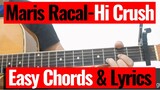 Maris Racal - Hi Crush Easy Chords & Lyrics Cover
