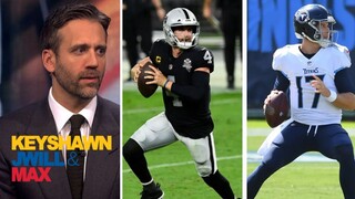 Max Kellerman thinks Derek Carr will lead Las Vegas Raiders to win over Tennessee Titans on Sunday