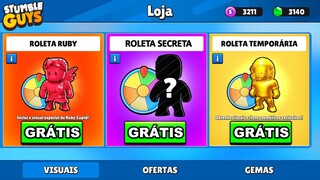 NOVIDADE!!! 😱 NOVA ATUALIZAÇÃO 0.46 CHEGANDO com SKINS GRÁTIS no STUMBLE GUYS!
