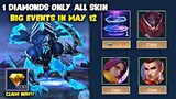 BIG EVENTS! FREE EPIC SKIN AND ELITE SKIN | 2021 NEW EVENT • MOBILE LEGENDS