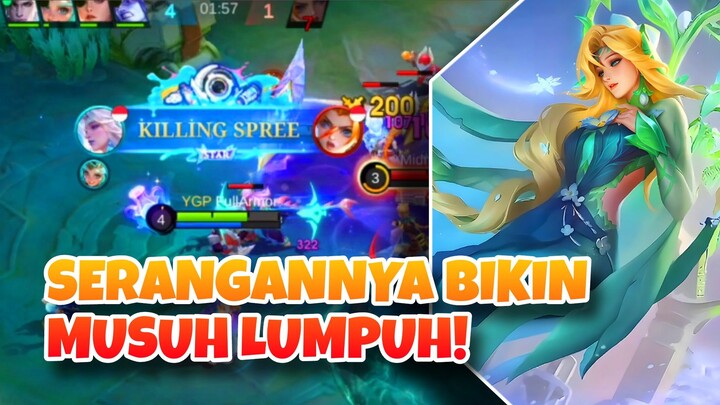 SERANGAN AURORA BIKIN MUSUH LUMPUH! - Mobile Legends Moments