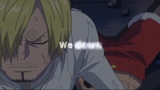 badass moment anime one piece | saat SANJI bersama saudara nya keren abis🥶