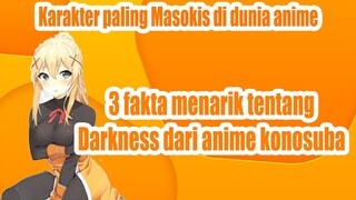 Karakter Paling Masokis di dunia Anime - 3 Fakta Menarik Tentang Darkness dari Anime Konosuba