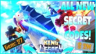 ALL 9 NEW *SECRET OP* CODES IN KING LEGACY (ROBLOX KING LEGACY CODES) [JUNE-22-2021]