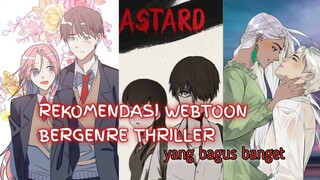 Rekomendasi webtoon/Manhwa Bergenre thriller romance dijamin pasti bikin ketagihan