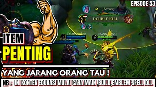 ITEM PENTING DI MOBILE LEGENDS || URANUS BEST BUILD 2024.MLBB/MOBILE LEGENDS