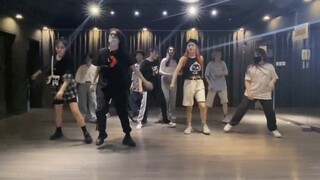 [11-person practice room] R1SE - ZOOM dance cover second rehearsal | Hu Mei is the dance leader for 