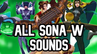 All Sona W Sounds