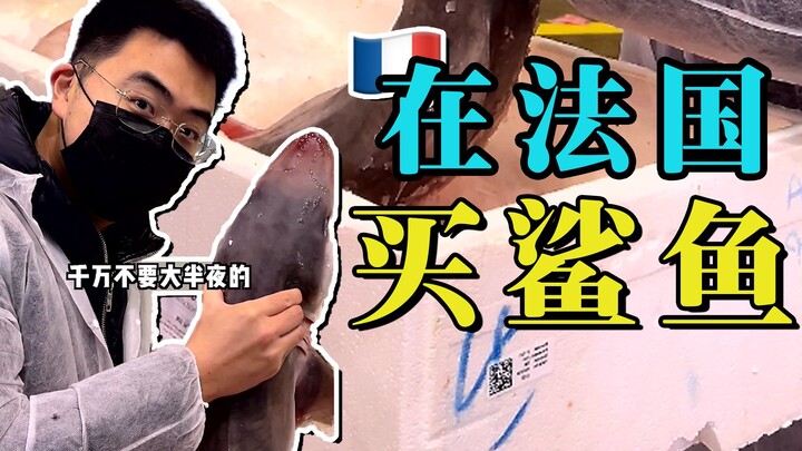 Berkeliling pasar seafood Prancis: Ngomong-ngomong, ikan hiu seperti ini di akhir sebaiknya dimasak 