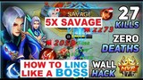 HOW TO LING LIKE A BOSS IN GRANDMASTER RANK | SMURF ACCOUNT SAVAGE
