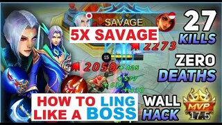 HOW TO LING LIKE A BOSS IN GRANDMASTER RANK | SMURF ACCOUNT SAVAGE