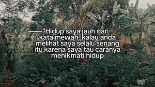 saya tau caranya menikmati hidup