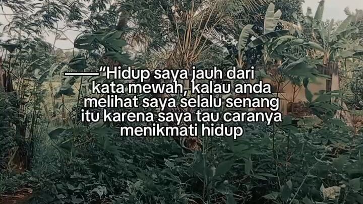 saya tau caranya menikmati hidup