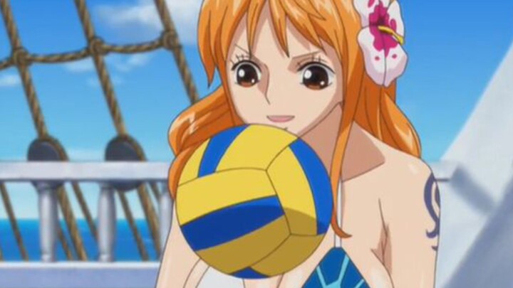 MOMEN NAMI MAIN VOLLEY BIKIN TEGANG