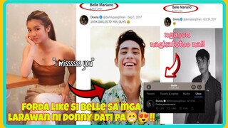 BELLE dati pa palang "crush" si DONNY!! Forda like ng mga larawan at post ni NATO! Jowa era na!